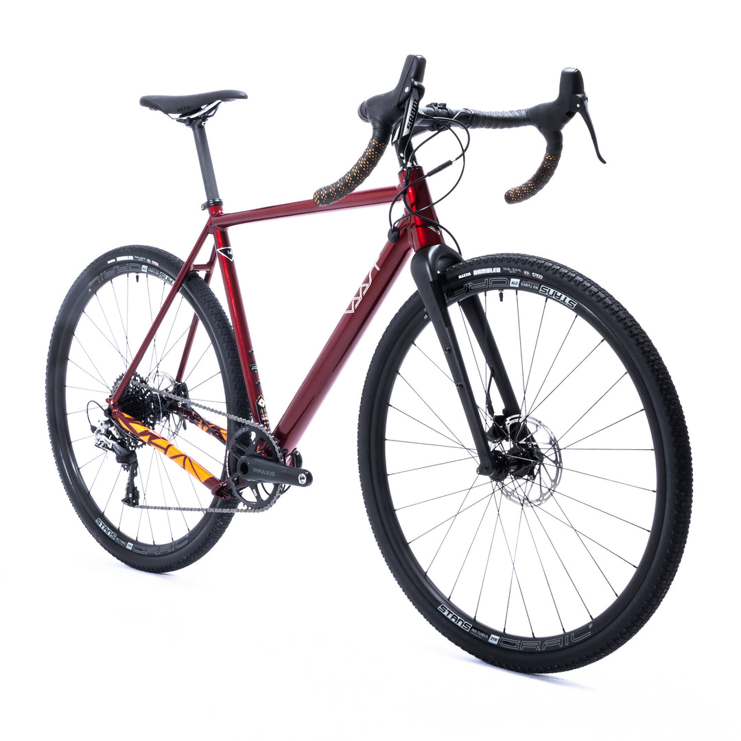 VAAST MODEL A/1 700C RIVAL GLOSS BERRY RED