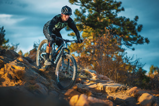 NINER Rip 9 RDO Frame Sliver/Blue