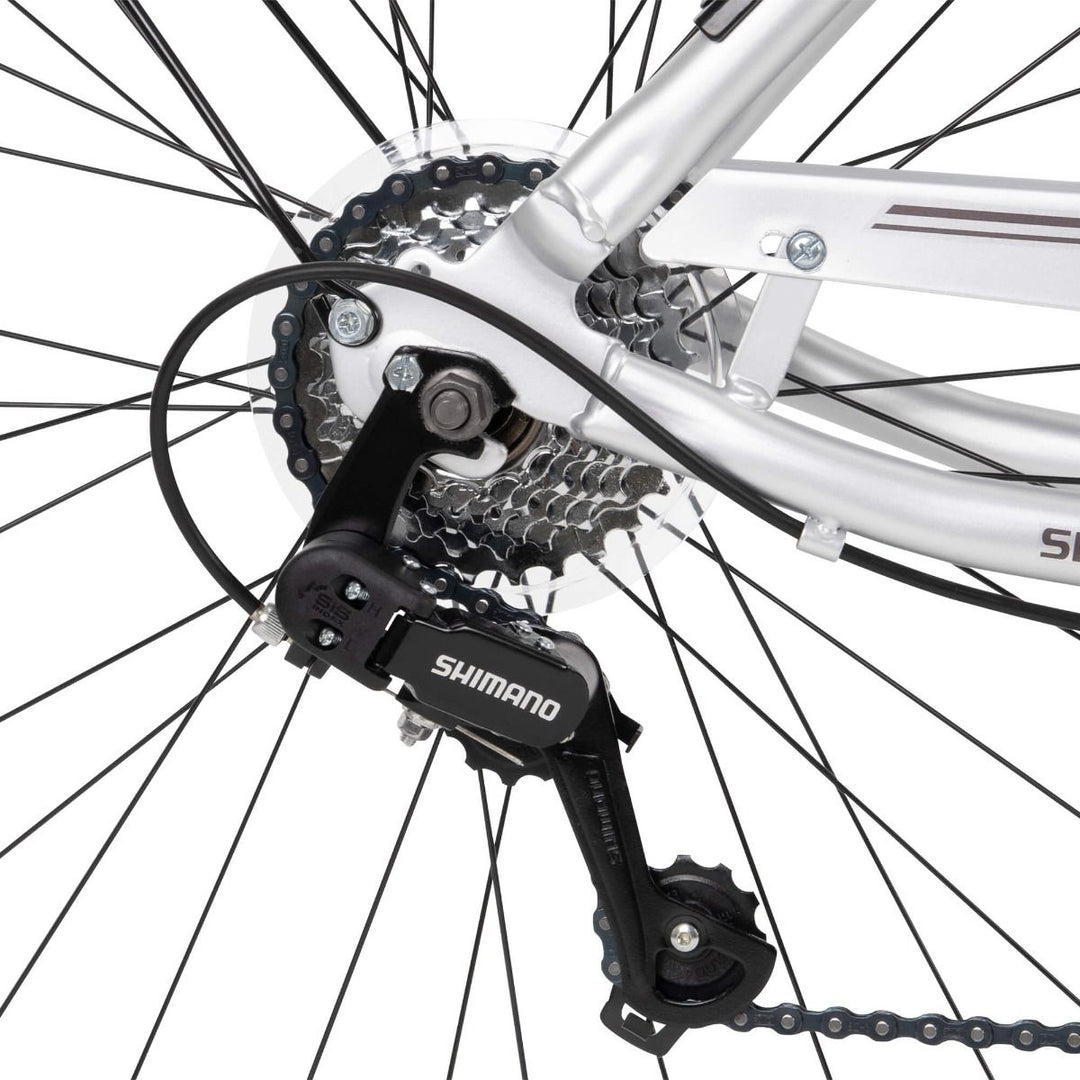(Self pick up) Sienna 27.5inch 7-speed comfort bike - Matte Silver